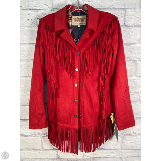 Jacket Other By Clothes Mentor In Red, Size: S