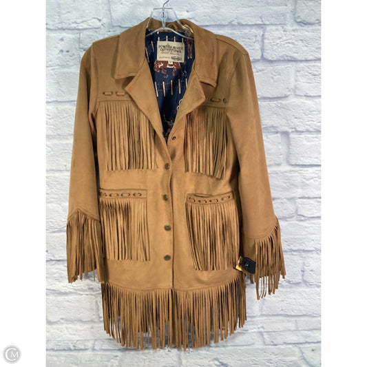 Jacket Other By Clothes Mentor In Brown, Size: M