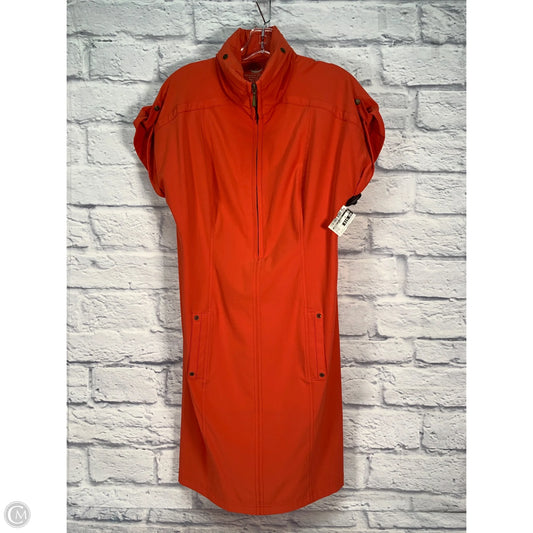 Athletic Dress By Zenergy By Chicos In Orange, Size: M