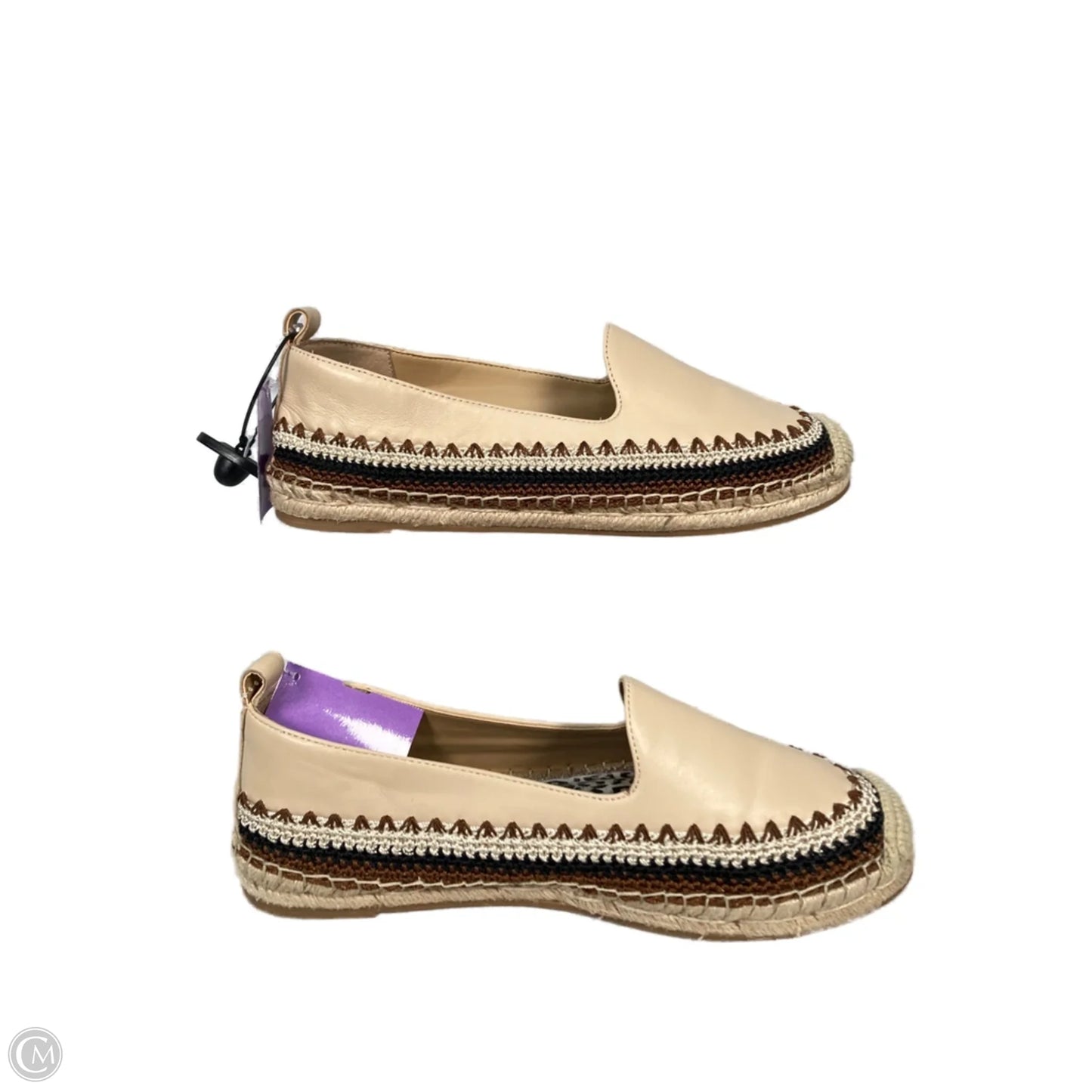Shoes Flats By Chicos In Tan, Size: 9.5