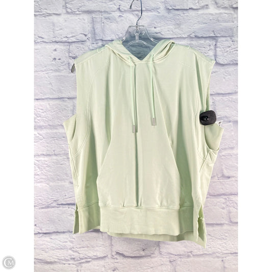 Athletic Tank Top By Lululemon In Green, Size: 10