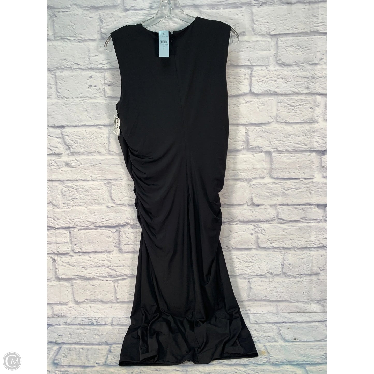 Dress Party Long By Ann Taylor In Black, Size: Xlp