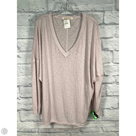Top 3/4 Sleeve By We The Free In Pink, Size: M
