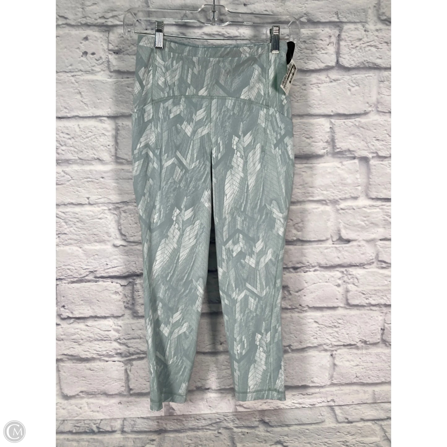 Athletic Leggings Capris By Lululemon In Blue, Size: 4