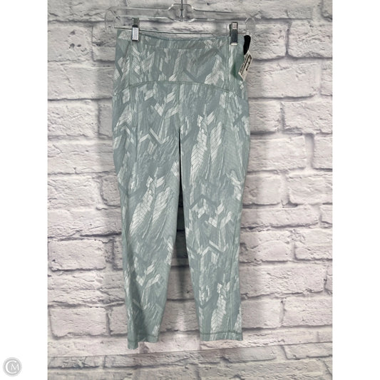 Athletic Leggings Capris By Lululemon In Blue, Size: 4