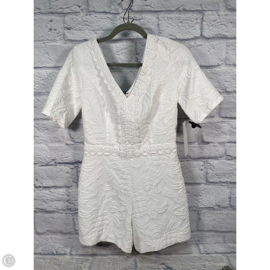 Romper Designer By Lilly Pulitzer In White, Size: Xs