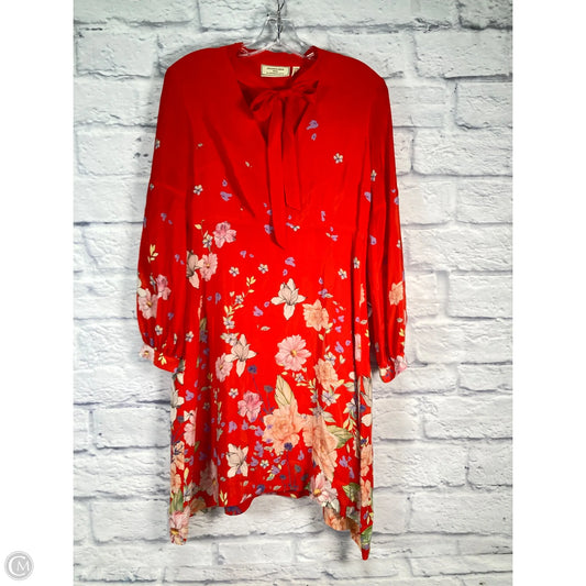Dress Casual Short By Moulinette Soeurs In Red, Size: Sp