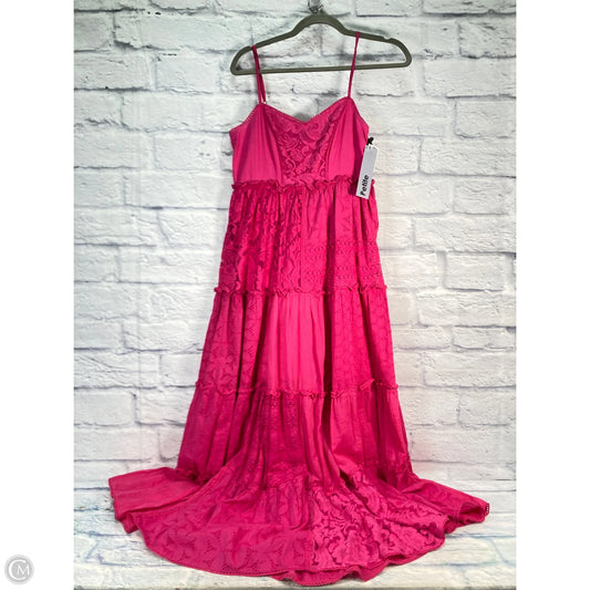 Dress Casual Maxi By Bhanuni By Jyoti In Pink, Size: Sp