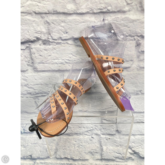 Sandals Designer By Tory Burch In Tan, Size: 5.5