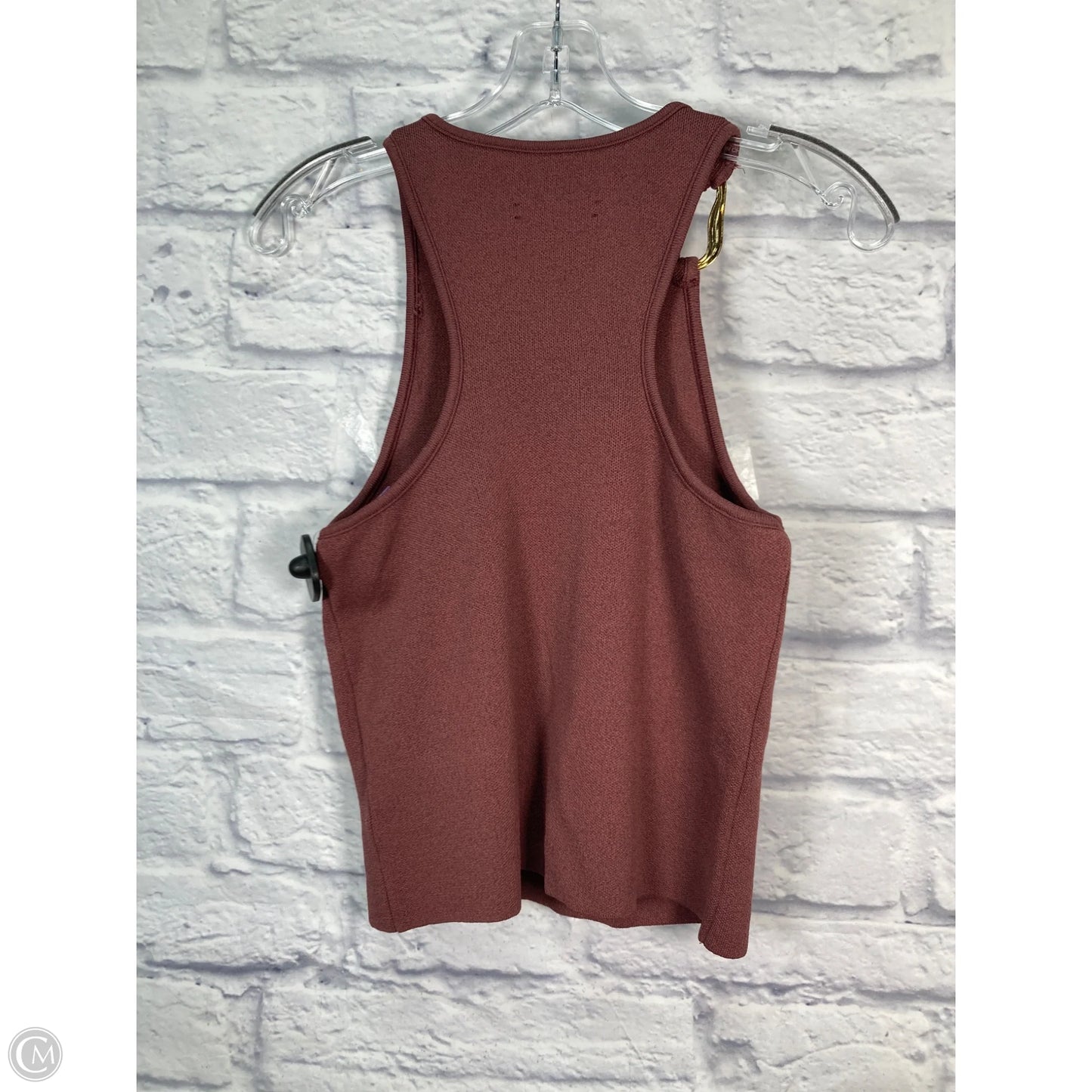 Top Sleeveless By Anthropologie In Maroon, Size: S