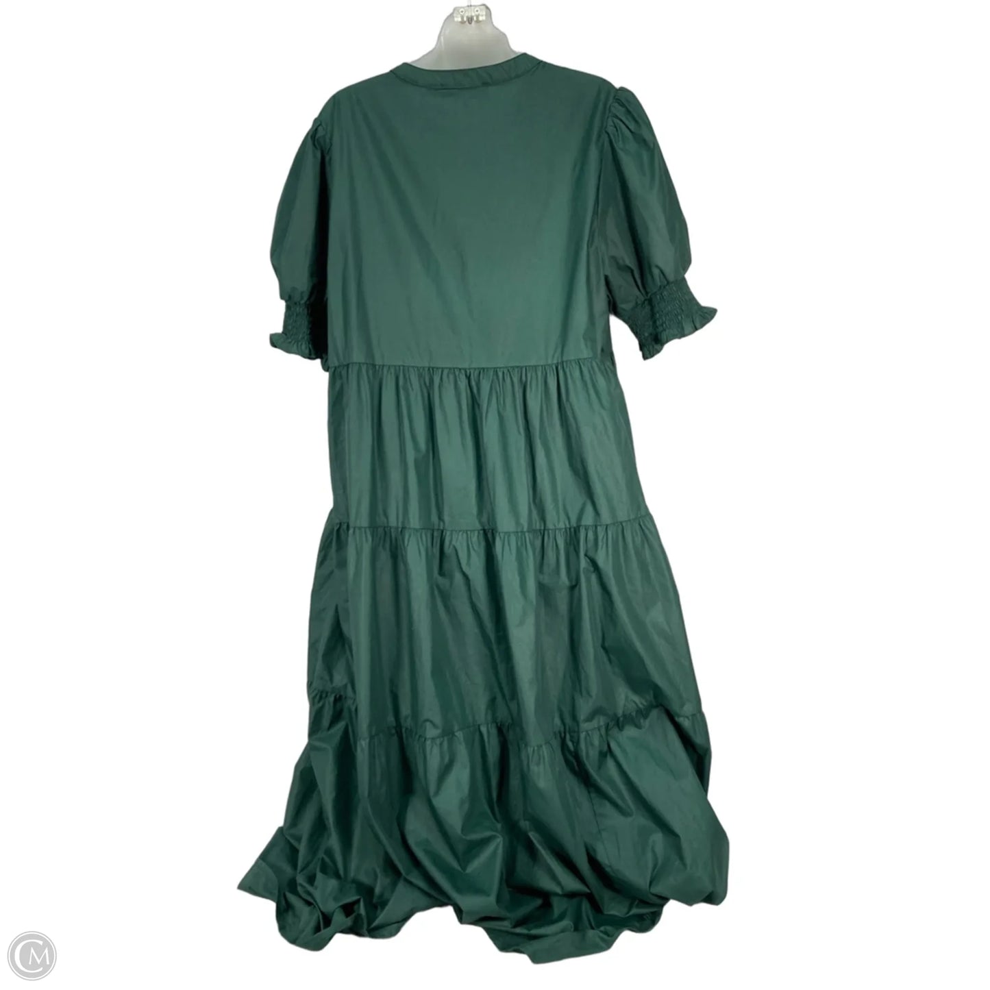 Dress Casual Midi By En Saison In Green, Size: Xl