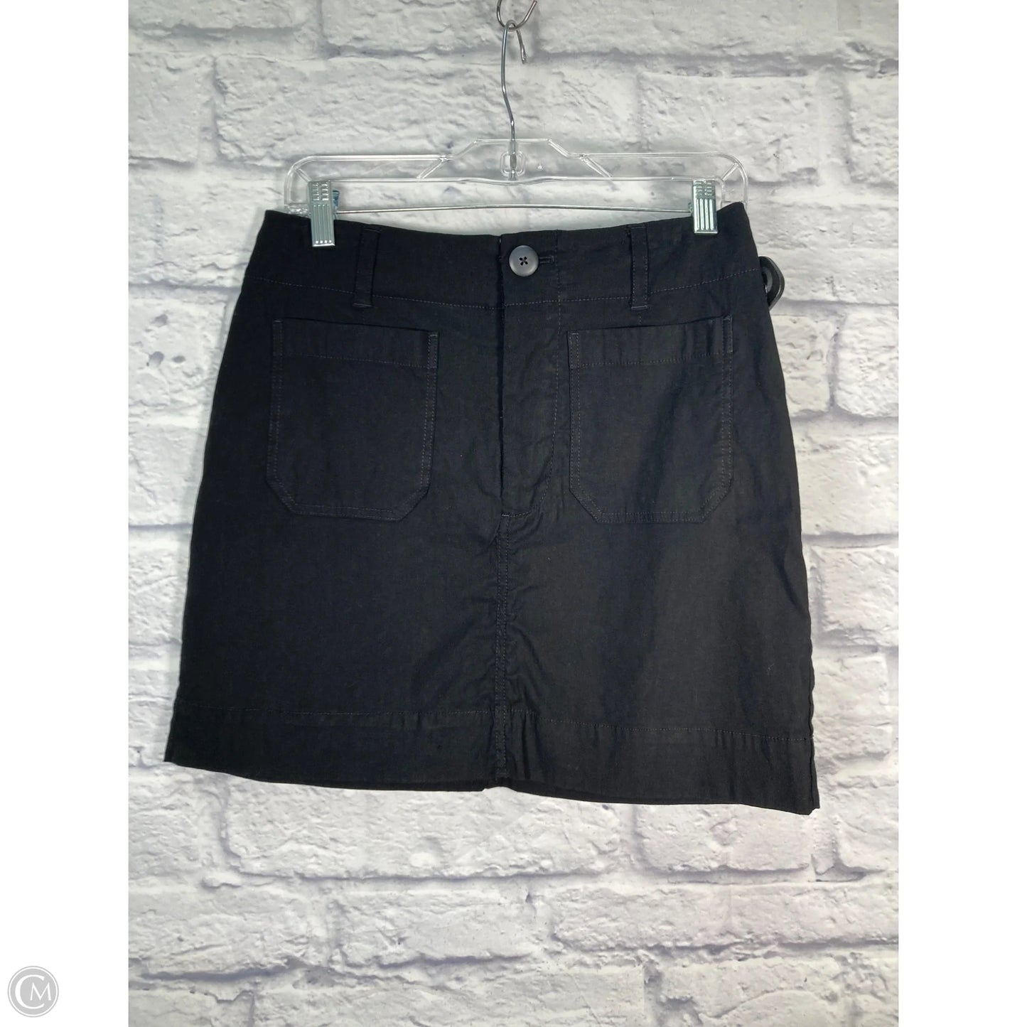 Skirt Mini & Short By Maeve In Black, Size: 4