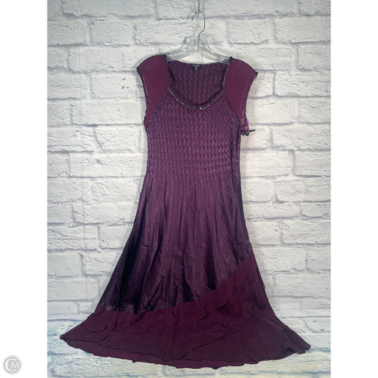 Dress Party Midi By Komarov In Purple, Size: M