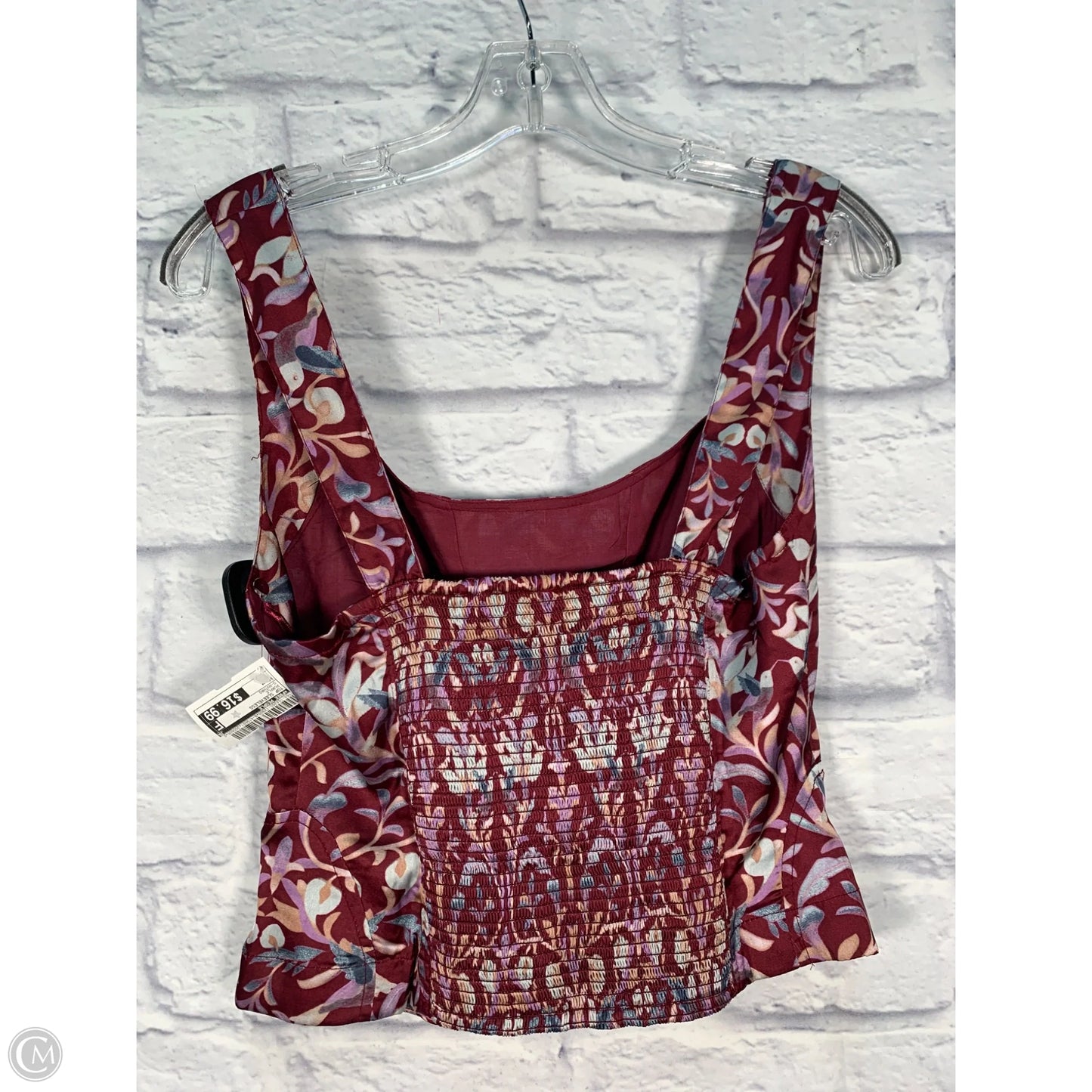 Top Sleeveless By Free People In Purple, Size: M