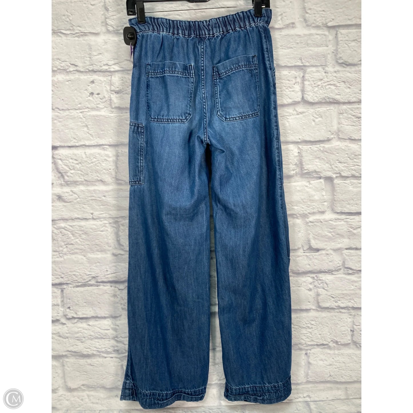Jeans Wide Leg By Pilcro In Blue Denim, Size: 2
