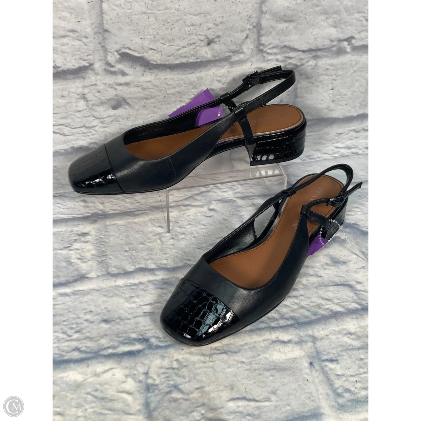 Shoes Flats By Donald Pliner In Black, Size: 8.5