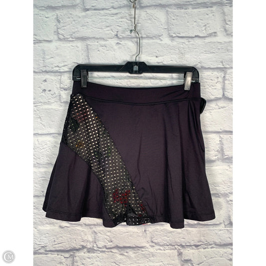 Athletic Skort By Tuckernuck In Black & Cream, Size: M