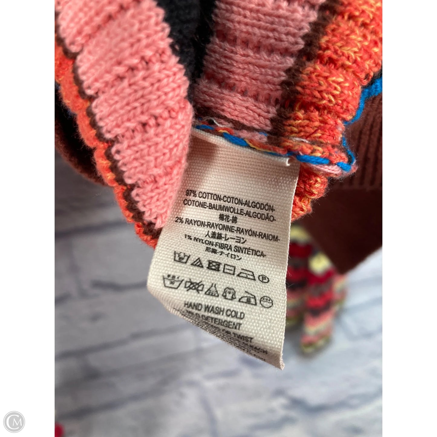 Sweater By Free People In Orange & Red, Size: S
