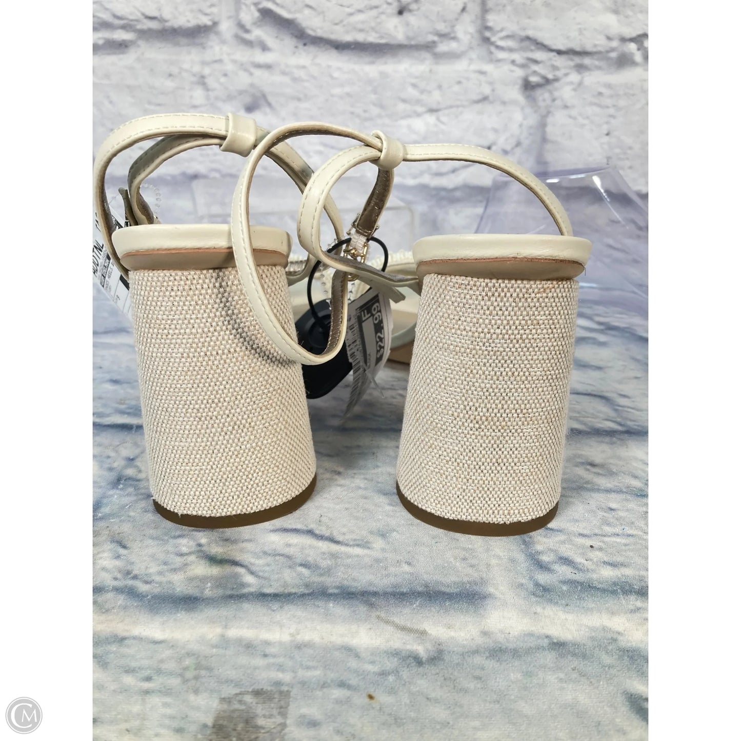 Shoes Heels Block By Sam Edelman In Ivory, Size: 9