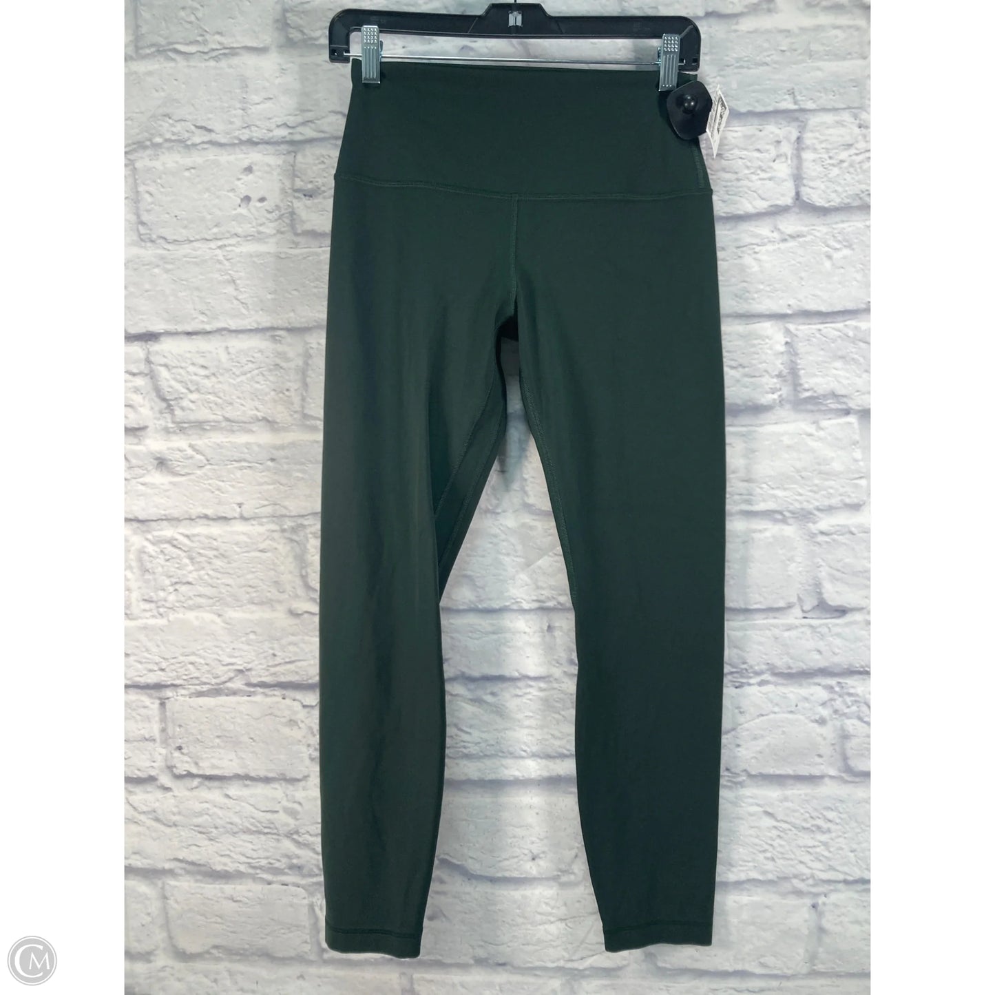 Athletic Leggings By Lululemon In Green, Size: 8