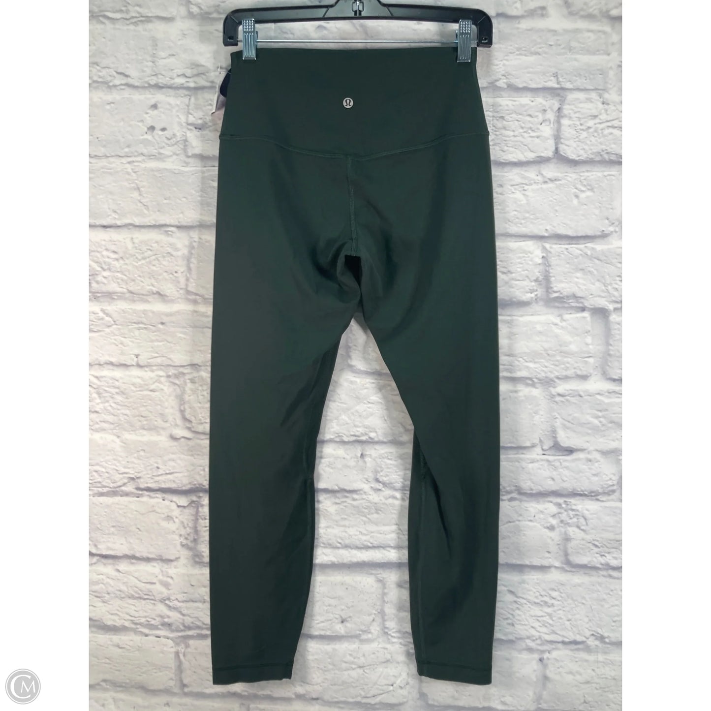 Athletic Leggings By Lululemon In Green, Size: 8