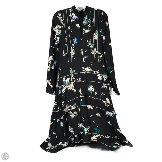 Dress Luxury Designer By Proenza-schouler In Black & Blue, Size: M