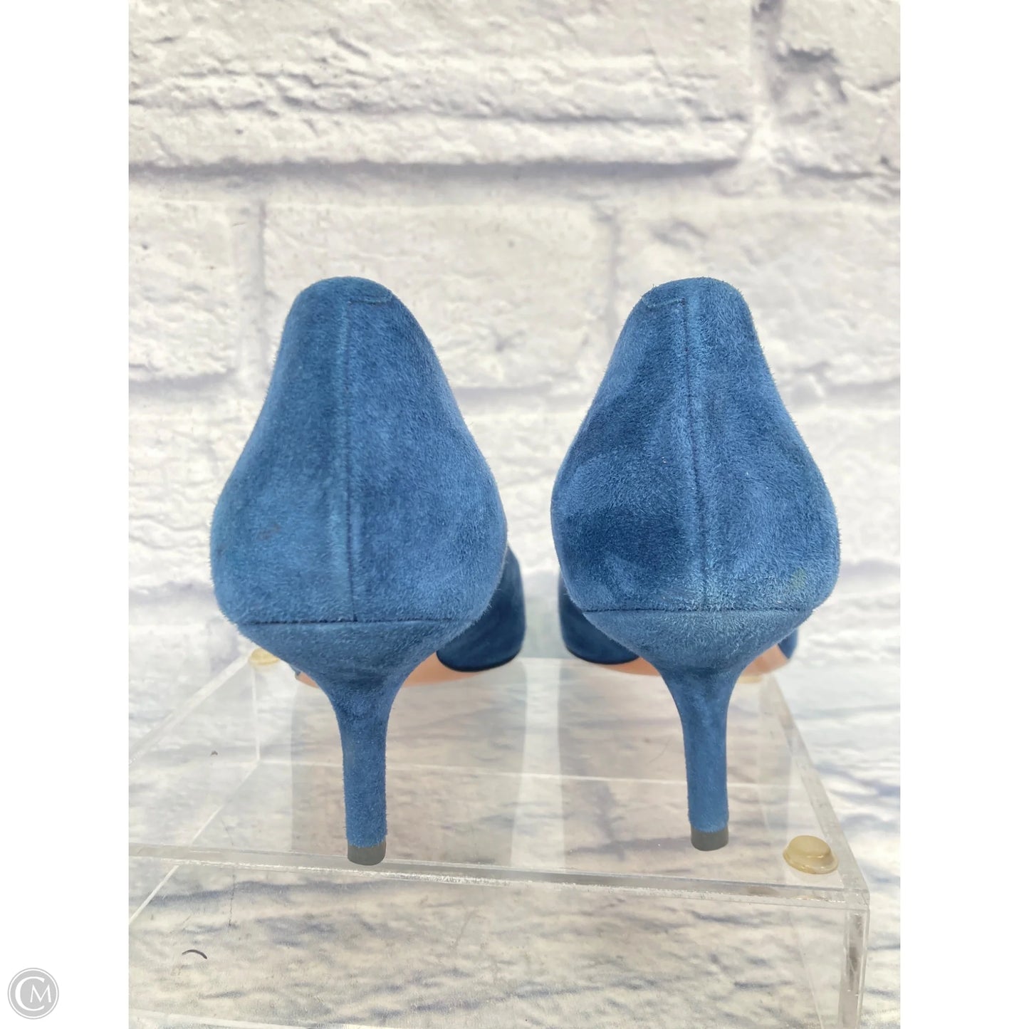 Shoes Designer By Tory Burch In Blue, Size: 9.5