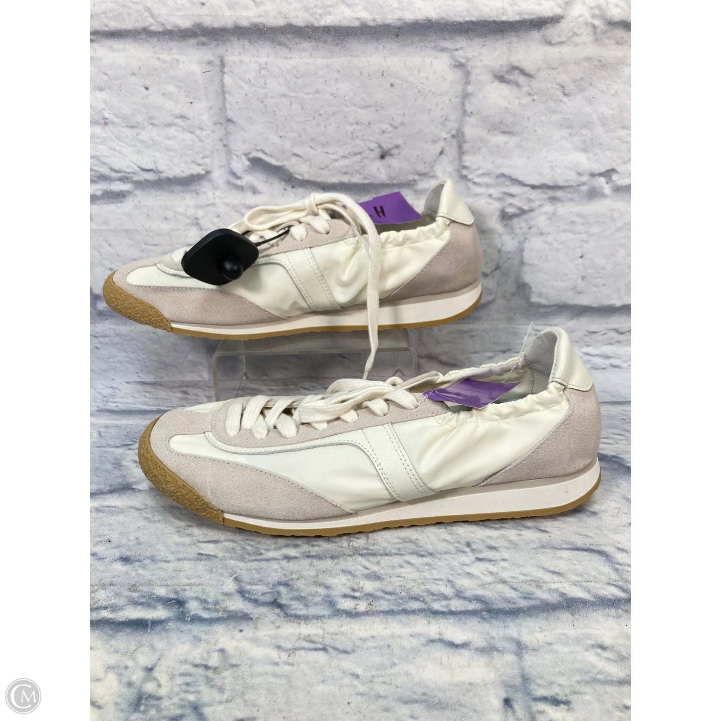 Shoes Sneakers By Dolce Vita In Cream & Grey, Size: 8