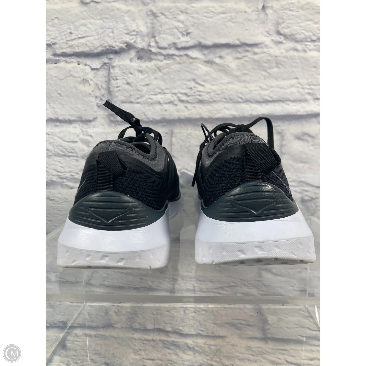 Shoes Athletic By Hoka In Black & White, Size: 9