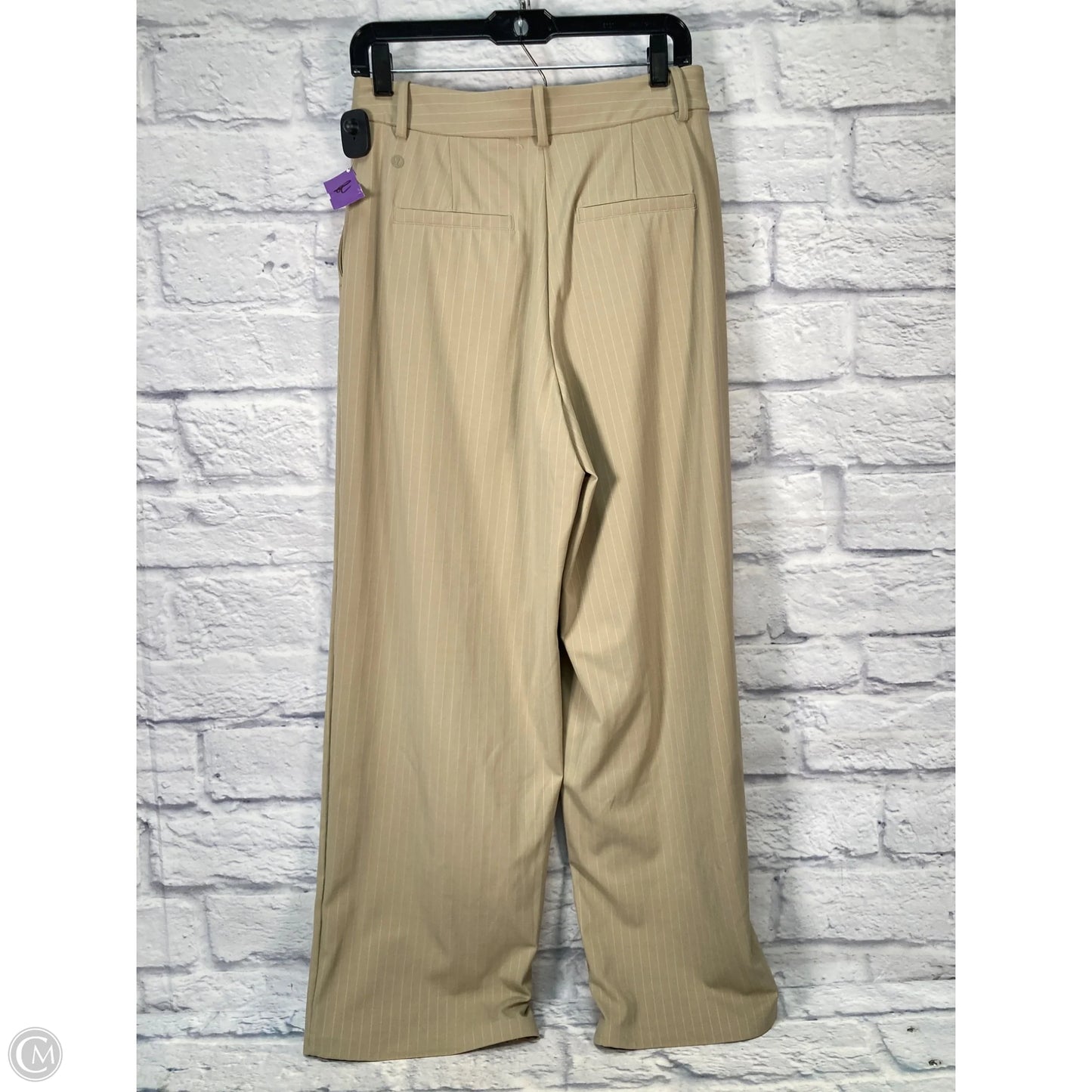 Athletic Pants By Lululemon In Beige, Size: M