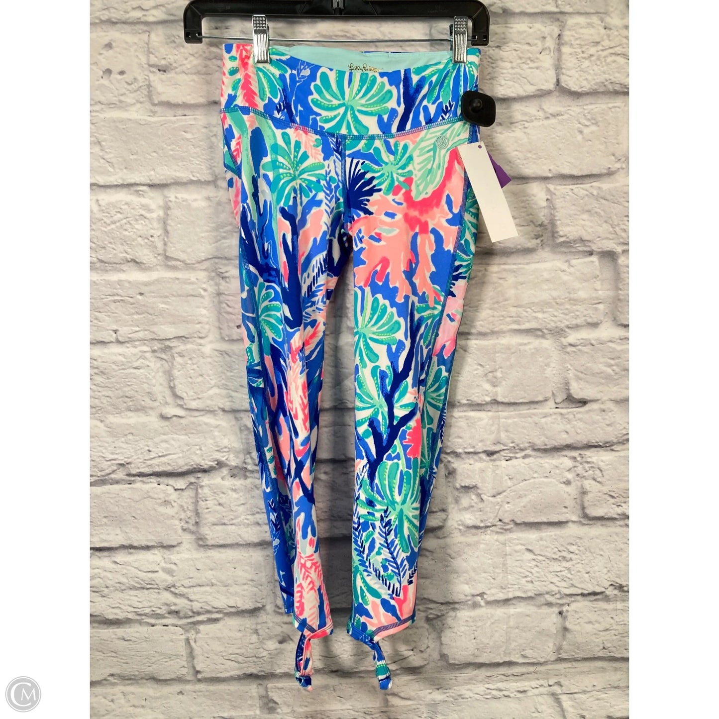 Pants Designer By Lilly Pulitzer In Blue & Pink, Size: Xs