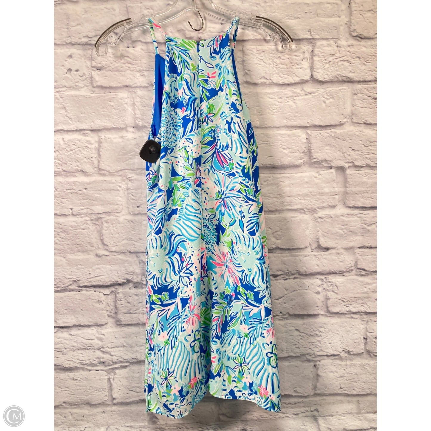 Dress Designer By Lilly Pulitzer In Blue & Pink, Size: S