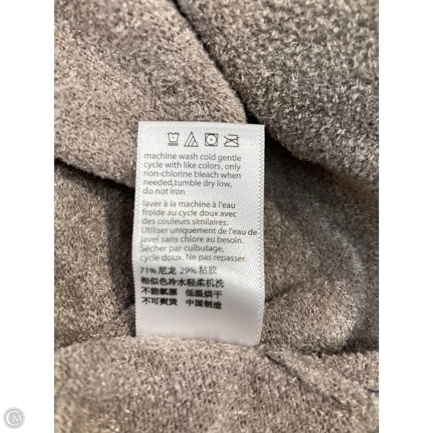 Sweater By Barefoot Dreams In Taupe, Size: 3x