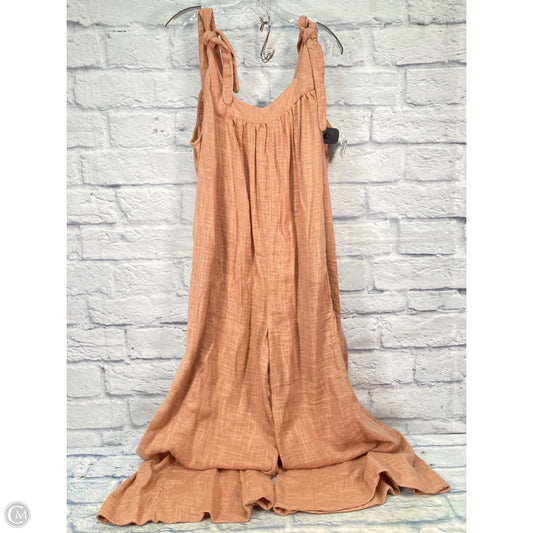 Jumpsuit By Free People In Orange, Size: L