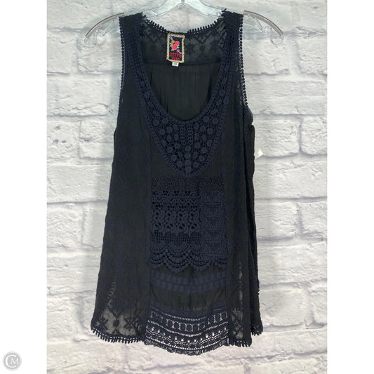 Top Sleeveless By Johnny Was In Black, Size: S