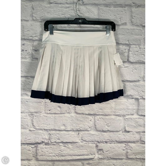 Athletic Skirt By New In In Blue & White, Size: L