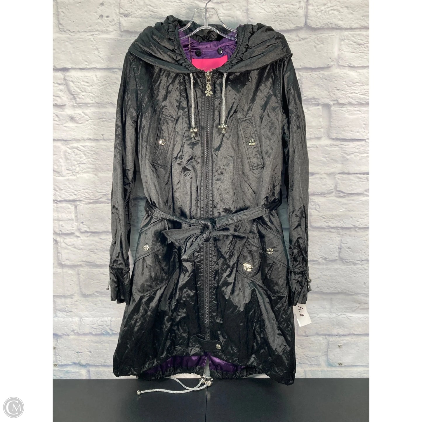 Coat Other By Betsey Johnson In Black, Size: Xl