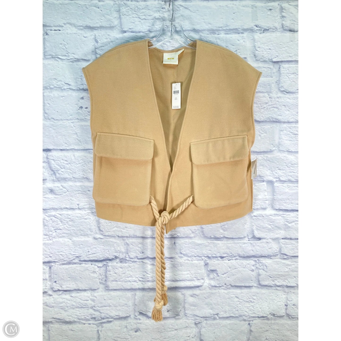Vest Other By Maeve In Brown, Size: Osfm
