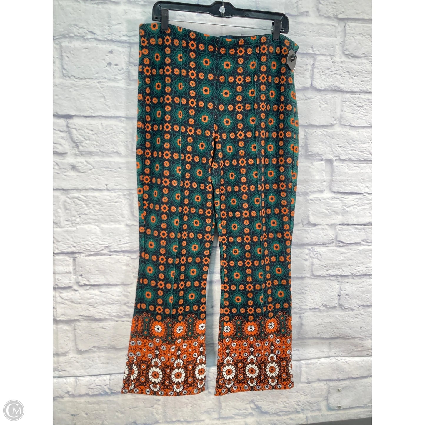 Pants Other By Maeve In Green & Orange, Size: L