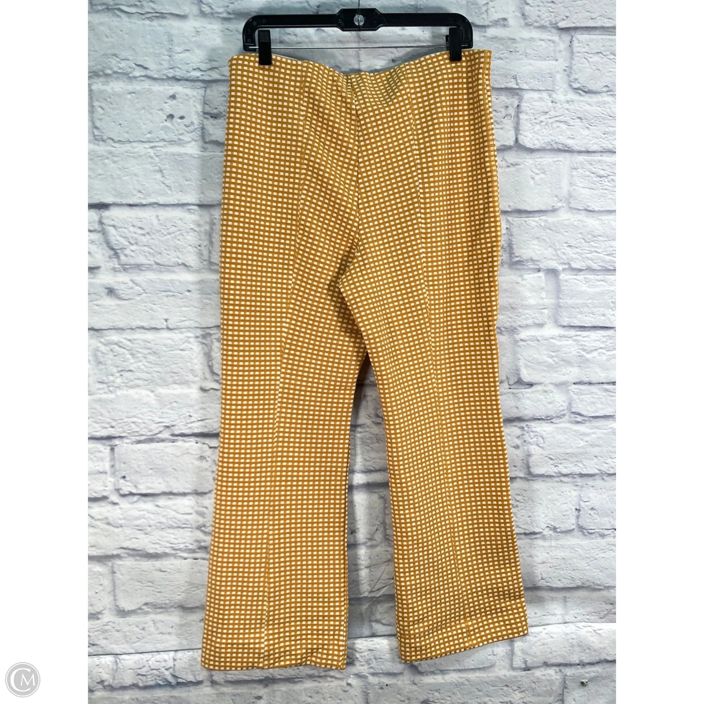 Pants Other By Maeve In White & Yellow, Size: L