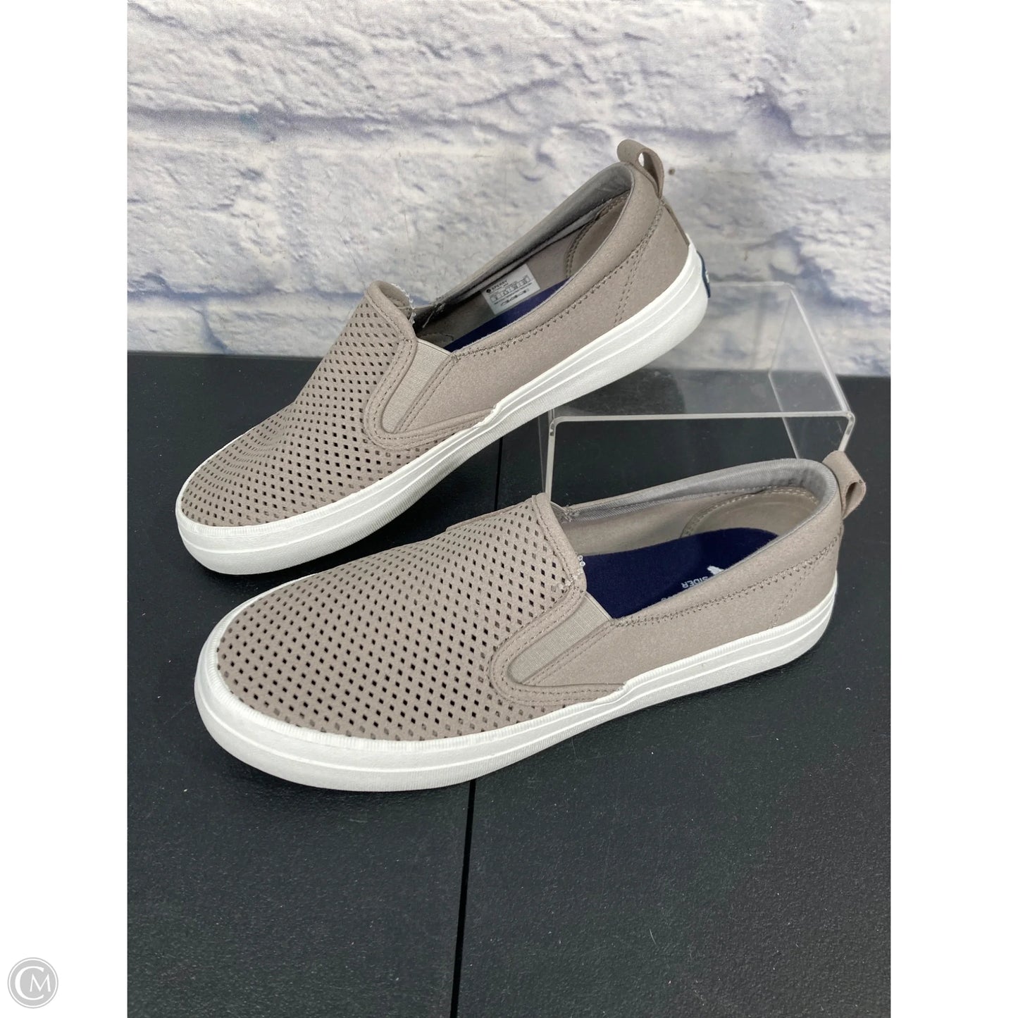 Shoes Sneakers By Sperry In Taupe, Size: 8