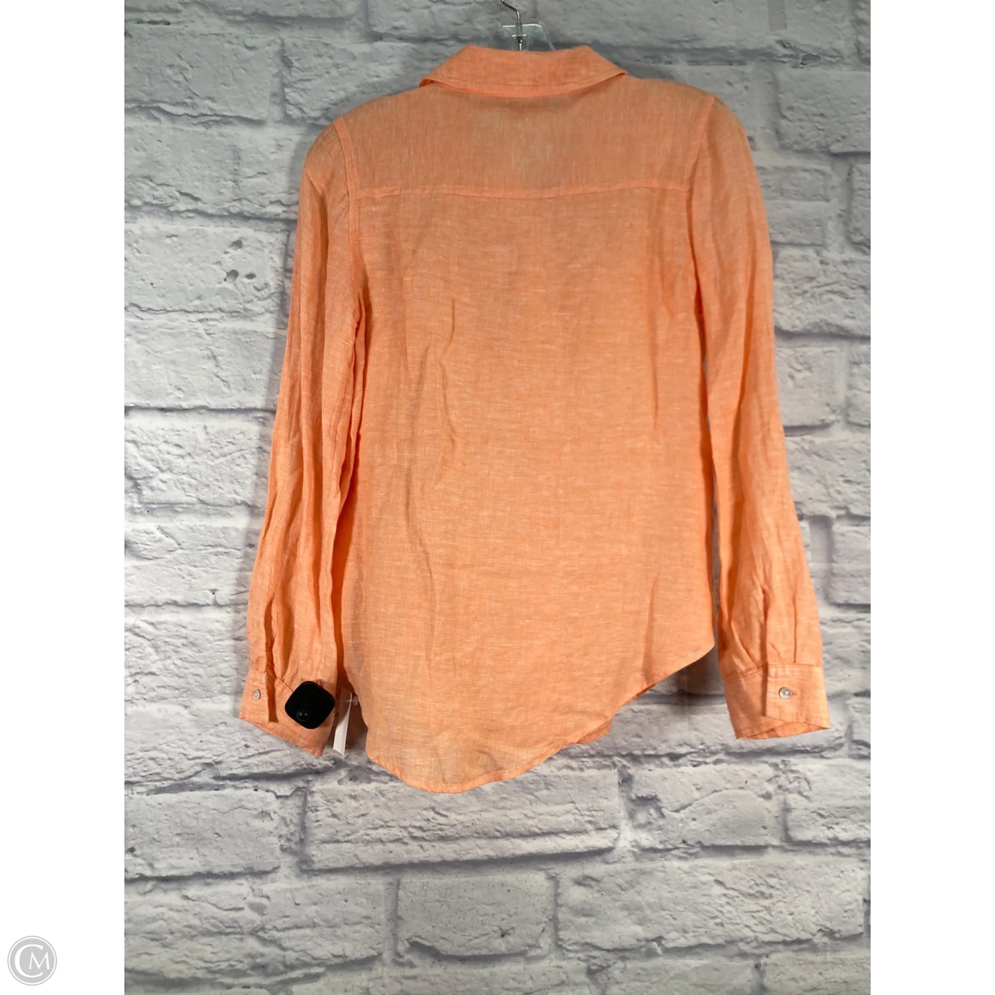 Top Long Sleeve Designer By Lilly Pulitzer In Orange, Size: Xxs