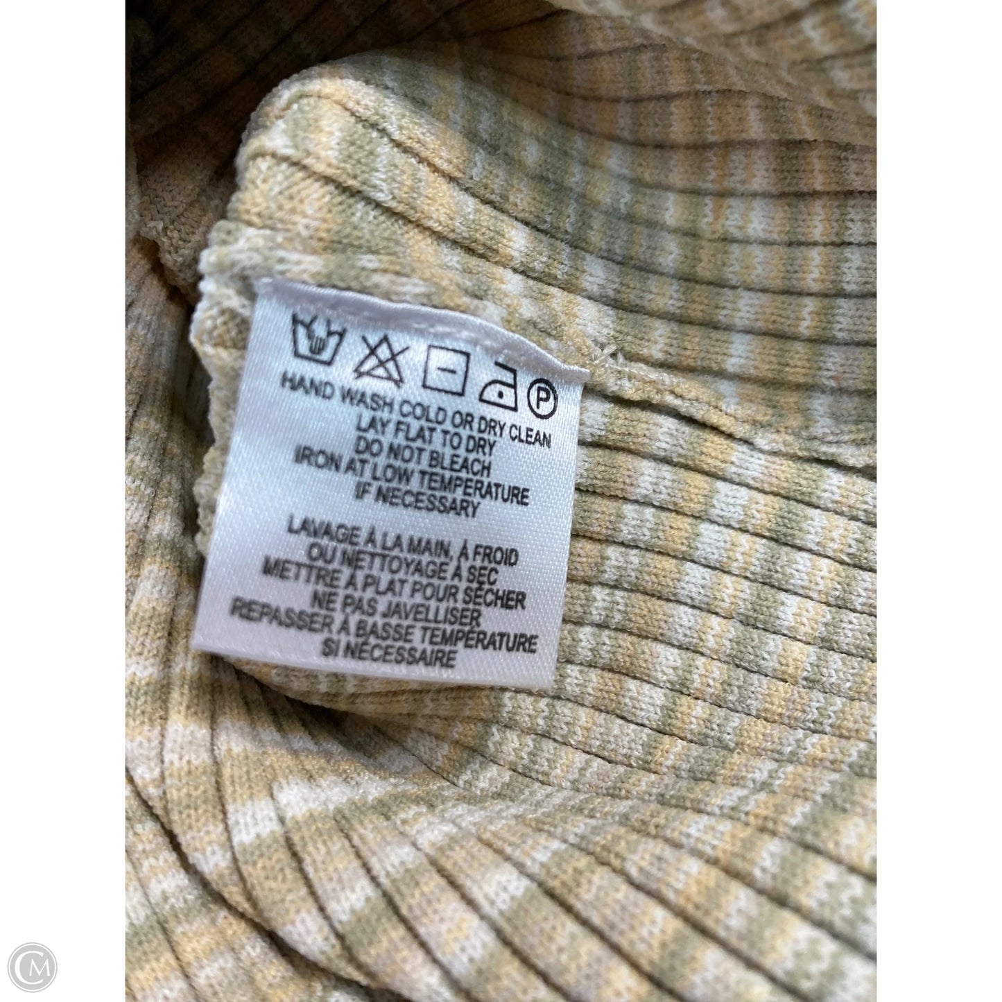 Dress Casual Short By Ramy Brook In Cream & Orange, Size: S