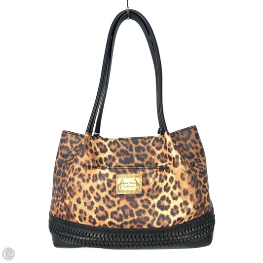 Handbag Leather By Brighton, Size: Medium