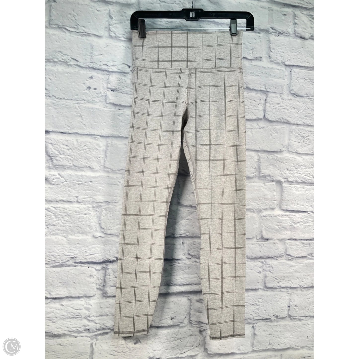 Athletic Leggings By Vuori In Grey, Size: S