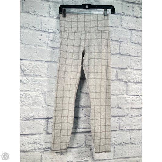 Athletic Leggings By Vuori In Grey, Size: S