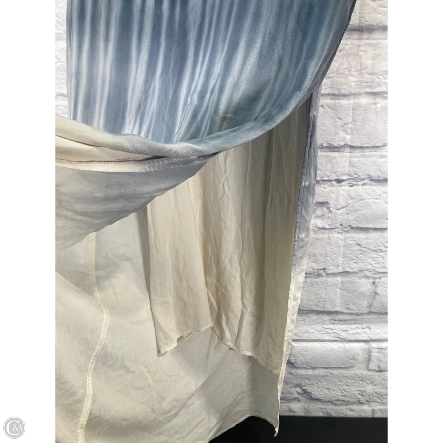 Dress Casual Maxi By Cloth & Stone In Blue & White, Size: L