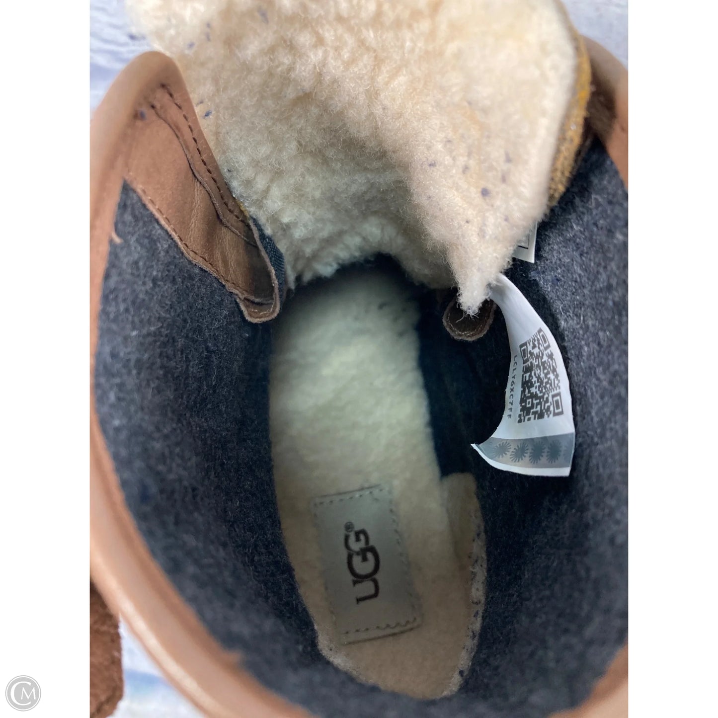 Boots Designer By Ugg In Brown, Size: 8.5