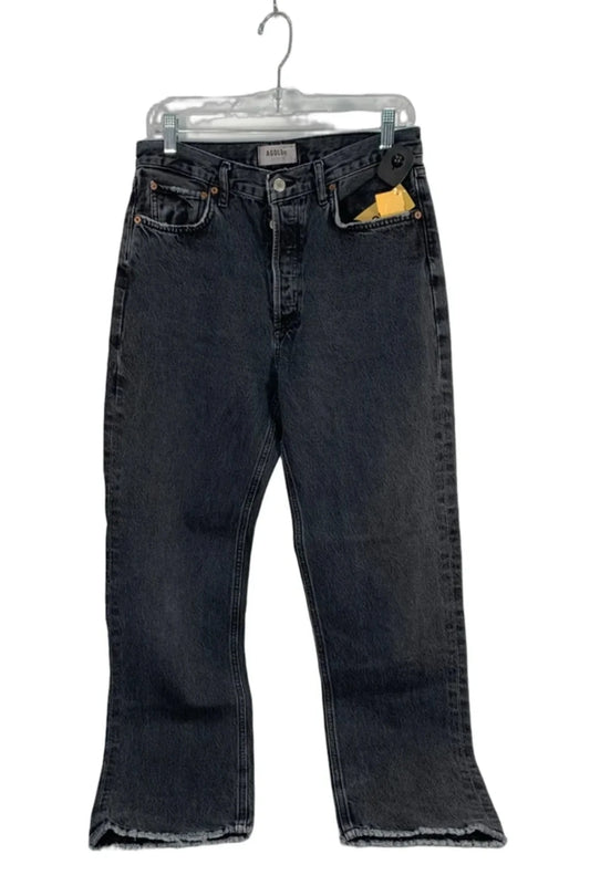 Jeans Designer By Agolde In Black Denim, Size: 6