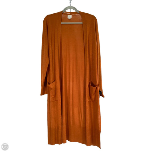 Sweater Cardigan By A New Day In Brown, Size: S